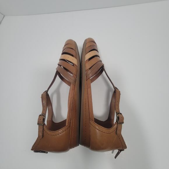 Rockport Cobb Hill Strap Womens 7M Sandals Buckle Brown Tan - Picture 4 of 10